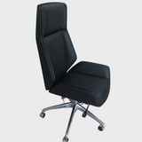 Modern Executive Swivel Office Chair with High Backrest