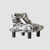 Nordic Designer Bouclé Lounge Chair – Minimalist Single Sofa