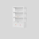 Kids’ Display Storage Cabinet with Glass Doors