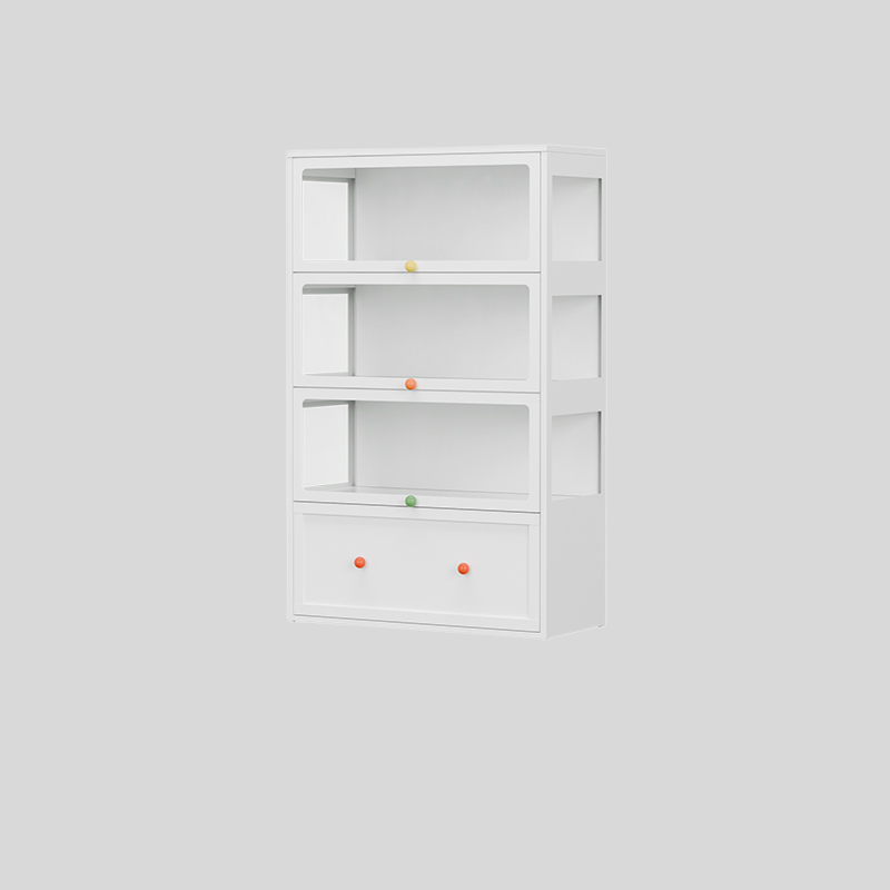 Kids’ Display Storage Cabinet with Glass Doors