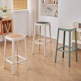 Palmyra Coastal Cane Stool