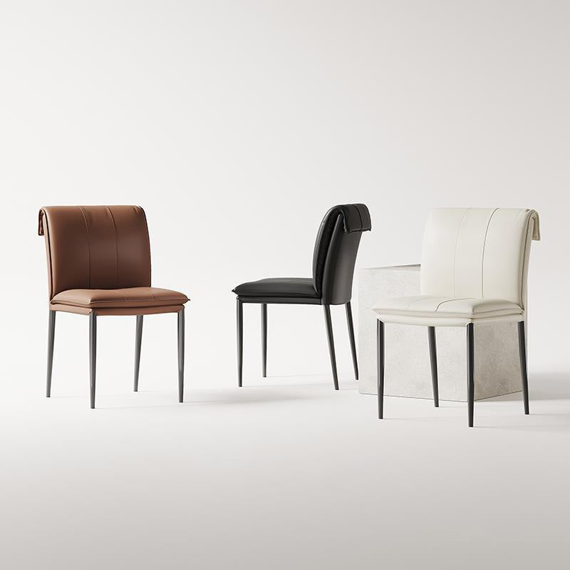 Modern Faux Leather Dining Chair - Stylish and Comfortable Seating Solution