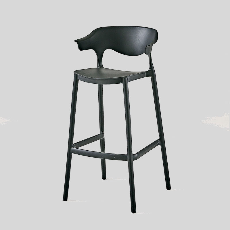 Modern Bar Stool - Sleek and Stylish Eco-Friendly PP Plastic