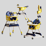 3 - in - 1 Convertible High Chair - Baby Booster Seat and Rocker Combo - StoolTopia