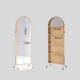 Arched Full-Length Mirror Cabinet