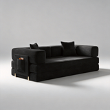 Multi-Form Chill Sofa | 5-in-1 Convertible Sofa Bed, 55D Foam, Stainless Steel Frame