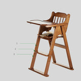 Classic Wooden High Chair: Timeless Design, Unmatched Durability, and Superior Safety