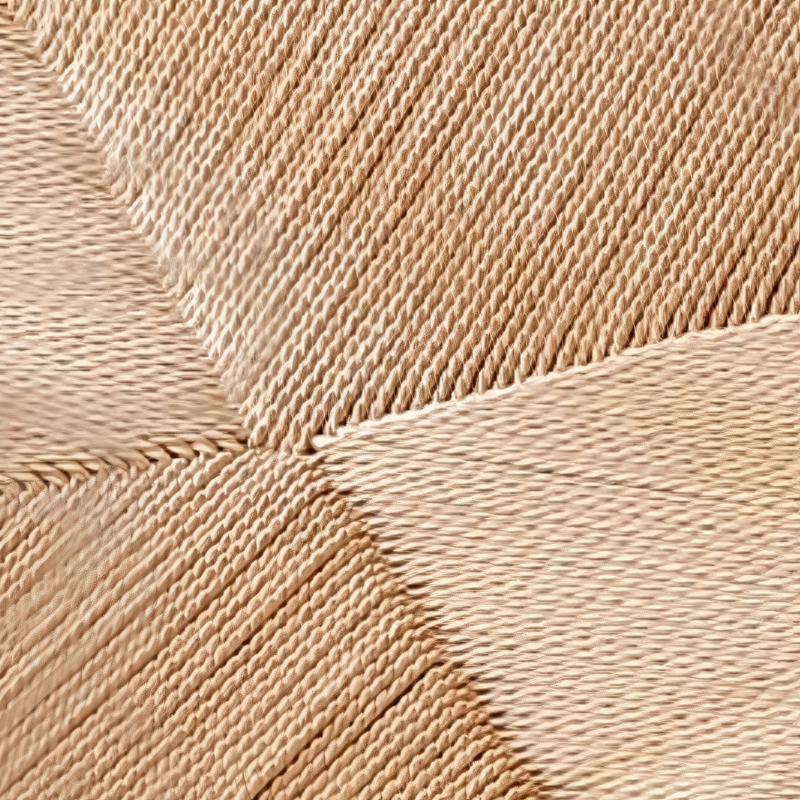 Nordic Solid Wood Dining Chair – Curved Backrest Armchair