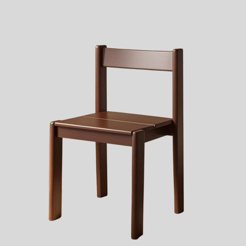 Solid Wood Minimalist Dining Chair