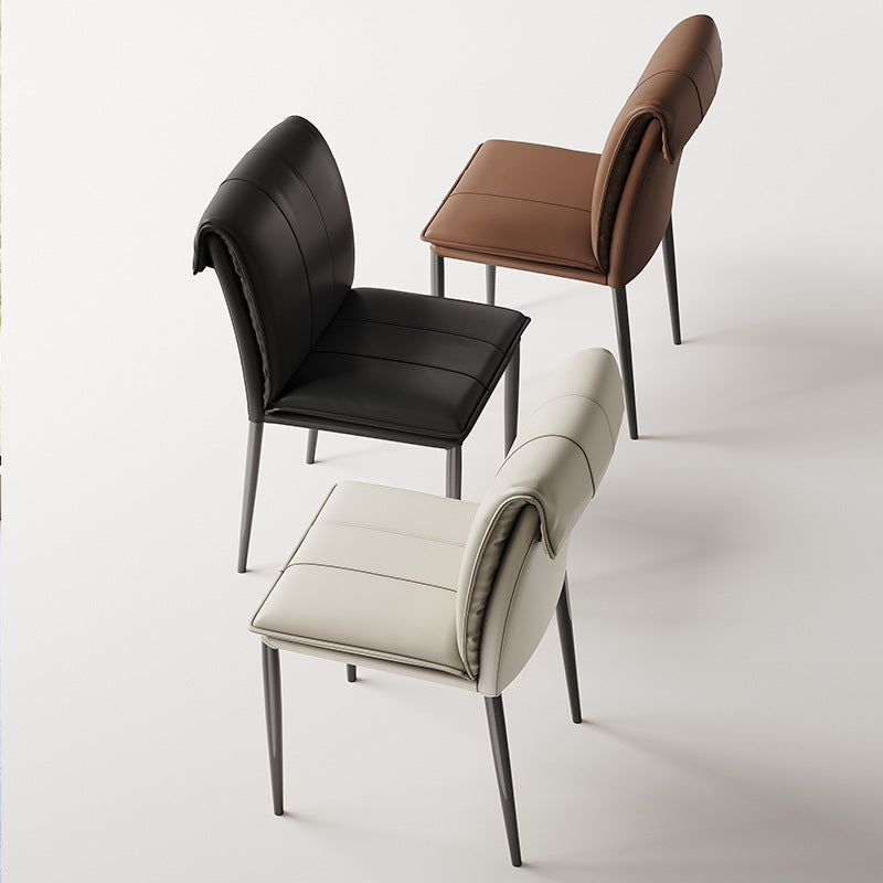 Modern Faux Leather Dining Chair - Stylish and Comfortable Seating Solution