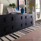 Modern Cube Wooden Drawer Cabinet