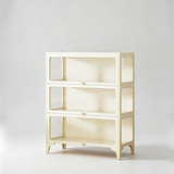 Steel Frame Tempered Glass Display Cabinet | Flip-Up Doors | Removable Legs