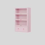 Kids’ Display Storage Cabinet with Glass Doors