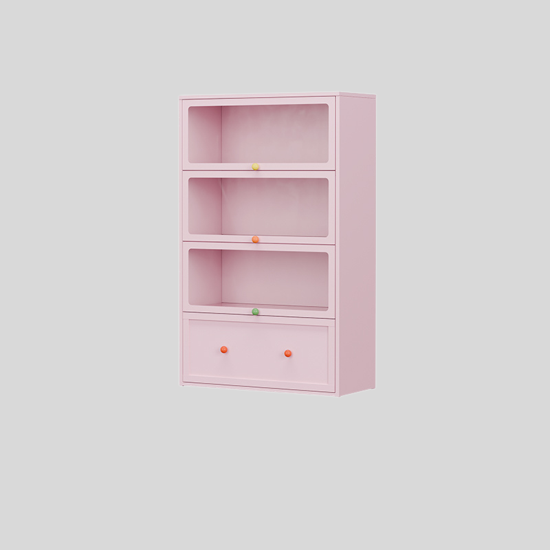 Kids’ Display Storage Cabinet with Glass Doors