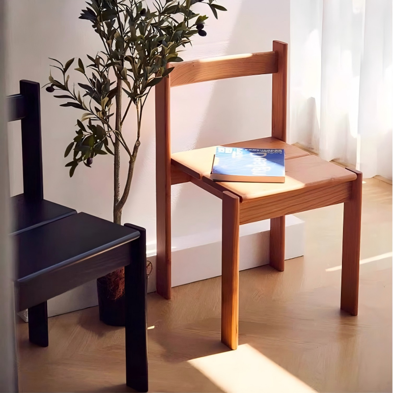 Solid Wood Minimalist Dining Chair