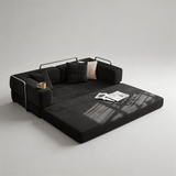 Foldable 55D Sponge Sofa Bed – Pet-Friendly Fabric, Compression Design