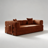 Multi-Form Chill Sofa | 5-in-1 Convertible Sofa Bed, 55D Foam, Stainless Steel Frame