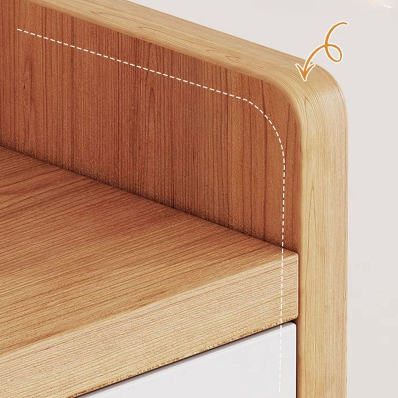 Modern Nordic Shoe Cabinet with Drawer and Open Storage – 3-Door Entryway Shoe Organizer with Elevated Legs