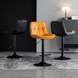 Stylish Swivel Bar Stools Lift Nordic Metal Modern Counter High Stool Office Lounge Kitchen Silla Nordica House Furnitures