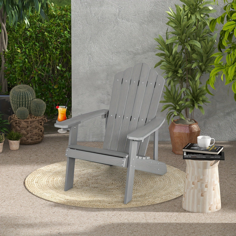 Adirondack Outdoor Chair – Weatherproof, Durable, and Stylish for Patio Relaxation