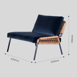 Contemporary Woven Accent Lounge Chair – Outdoor & Indoor Leisure Chair