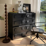 Modern Cube Wooden Drawer Cabinet