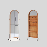 Arched Full-Length Mirror Cabinet