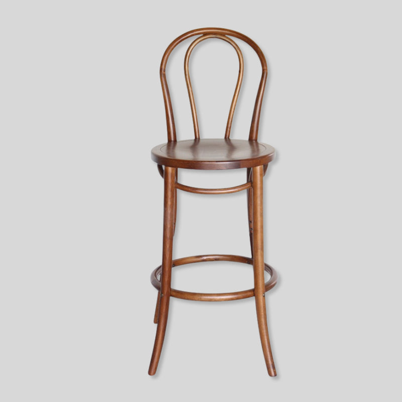 Classic Bentwood Bistro Chair - Timeless Design with Natural Wood Finish