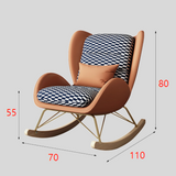 Modern Designer Rocking Chair