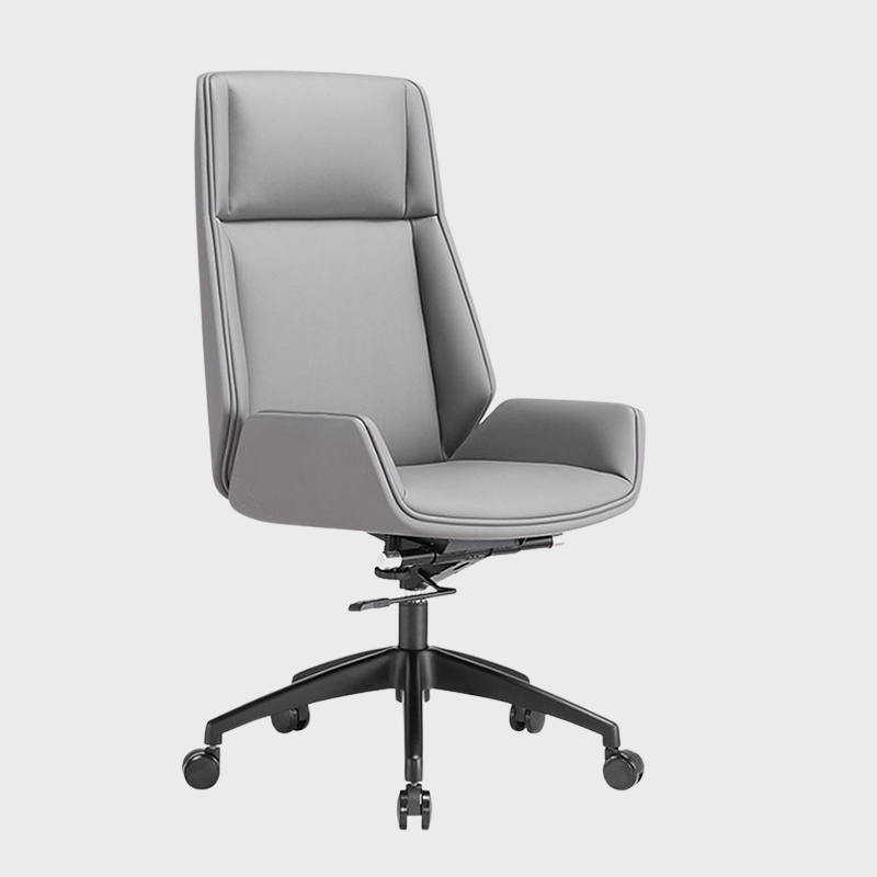 Modern Executive Swivel Office Chair with High Backrest