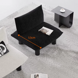 Nordic Designer Bouclé Lounge Chair – Minimalist Single Sofa
