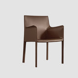 Modern Leather Armchair Dinning Chair