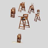 Classic Wooden High Chair: Timeless Design, Unmatched Durability, and Superior Safety