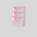 Kids’ Display Storage Cabinet with Glass Doors