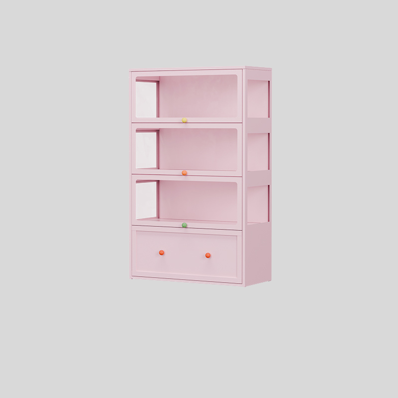 Kids’ Display Storage Cabinet with Glass Doors