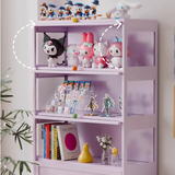 Kids’ Display Storage Cabinet with Glass Doors