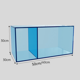 Modern Transparent Acrylic Storage Cube – Colorful Modular Display Shelf