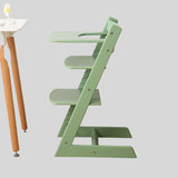 Adjustable Wooden High Chair for Toddlers: Ergonomic, Safe, and Stylish