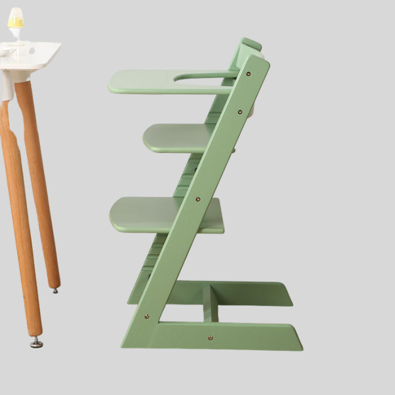 Adjustable Wooden High Chair for Toddlers: Ergonomic, Safe, and Stylish