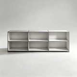 Modular Stainless Steel Sideboard | 1–3 Cabinet Storage System