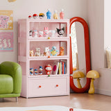 Kids’ Display Storage Cabinet with Glass Doors