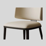 Sleek Sophistication: Premium Upholstered Dining Chair with Black Tapered Legs for Modern Interiors