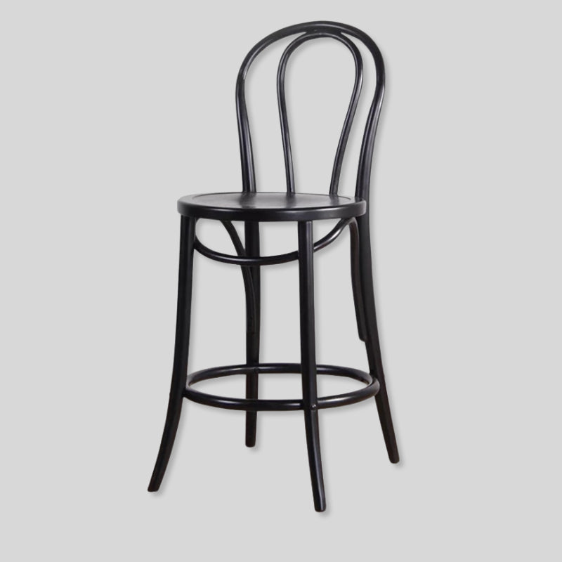 Classic Bentwood Bistro Chair - Timeless Design with Natural Wood Finish