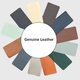 Minimalist Leather Swivel Office Chair – 360° Rotation, Multi-Functional Design for Home Office, Meetings & Lobby Spaces