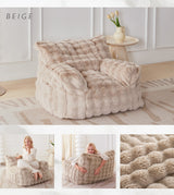 Fuwatoro Ultra-Plush Bean Bag Sofa Chair – Cloud-Soft, Modular Lounge for Living Room or Bedroom