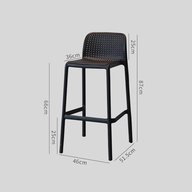 Counter Height Chairs Plastic Dining Chairs Square Outdoor Barstool