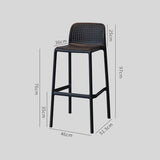 Counter Height Chairs Plastic Dining Chairs Square Outdoor Barstool