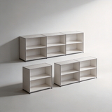 USM Modular Stainless Steel Sideboard | Mid-Century Storage Cabinet | STOOLTOPIA