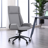 Modern Executive Swivel Office Chair with High Backrest