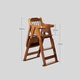 Classic Wooden High Chair: Timeless Design, Unmatched Durability, and Superior Safety